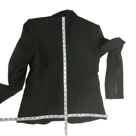 Ralph Lauren Denim & Supply Womens Blazer | Medium | Pin Striped | Lined - Picture 10 of 11